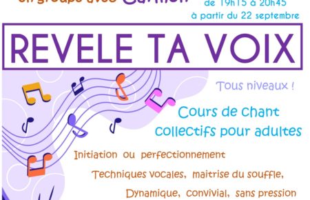 Atelier Adultes Révèle Ta Voix