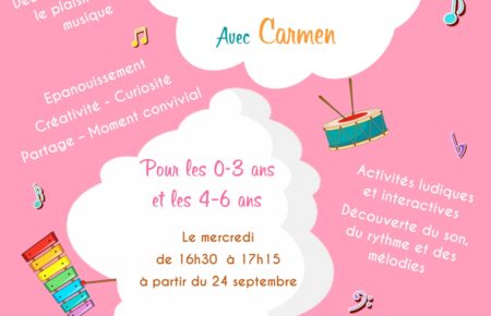 Atelier Enfants Éveil Musical